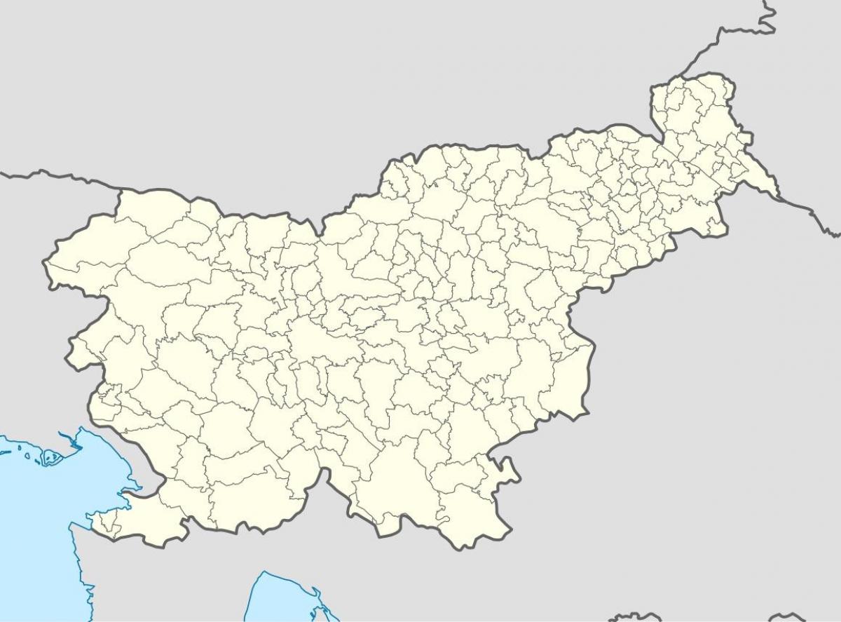 Sloveenia asukoht kaardil